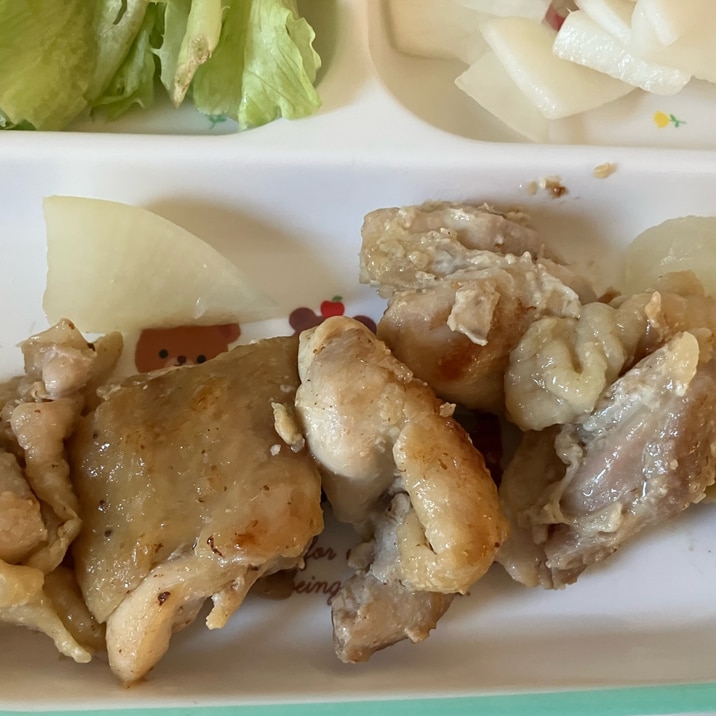 鶏肉と大根の塩麹焼き